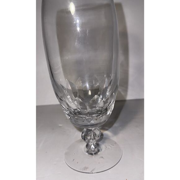 Manchester by Tiffin-Franciscan Blown Glass Crystal Iced Tea Glass Vintage - Picture 3 of 4